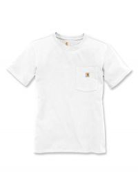 Carhartt Damen Pocket T-Shirt Weiß